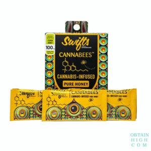 Pure Cannabis-Infused Honey 280MG (THC:CBD:CBG) by Swifts Cannabees